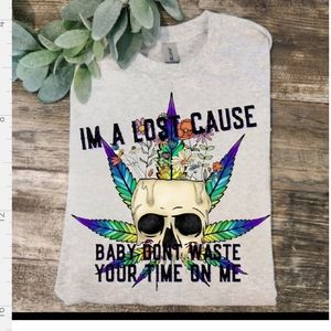 Jelly roll shirt skull cannabis popular music trending